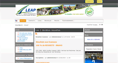 Desktop Screenshot of leap-maurs.com