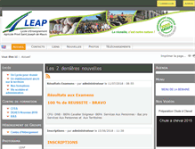 Tablet Screenshot of leap-maurs.com